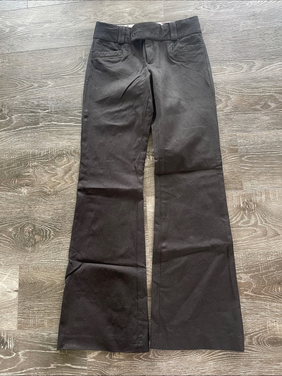 Banana Republic Pants - Banana Republic Black Flare Wide-Leg Pants